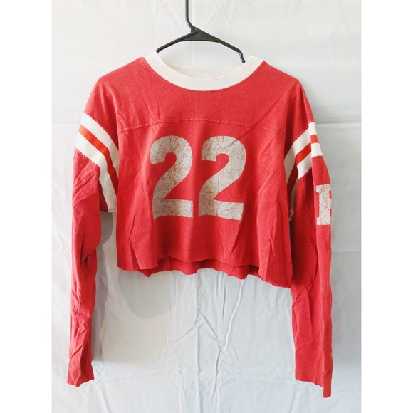 Red vintage “22” crop top - Picture 1 of 3